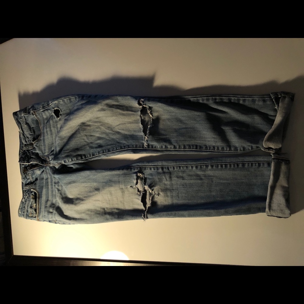 Old school ripped jeans